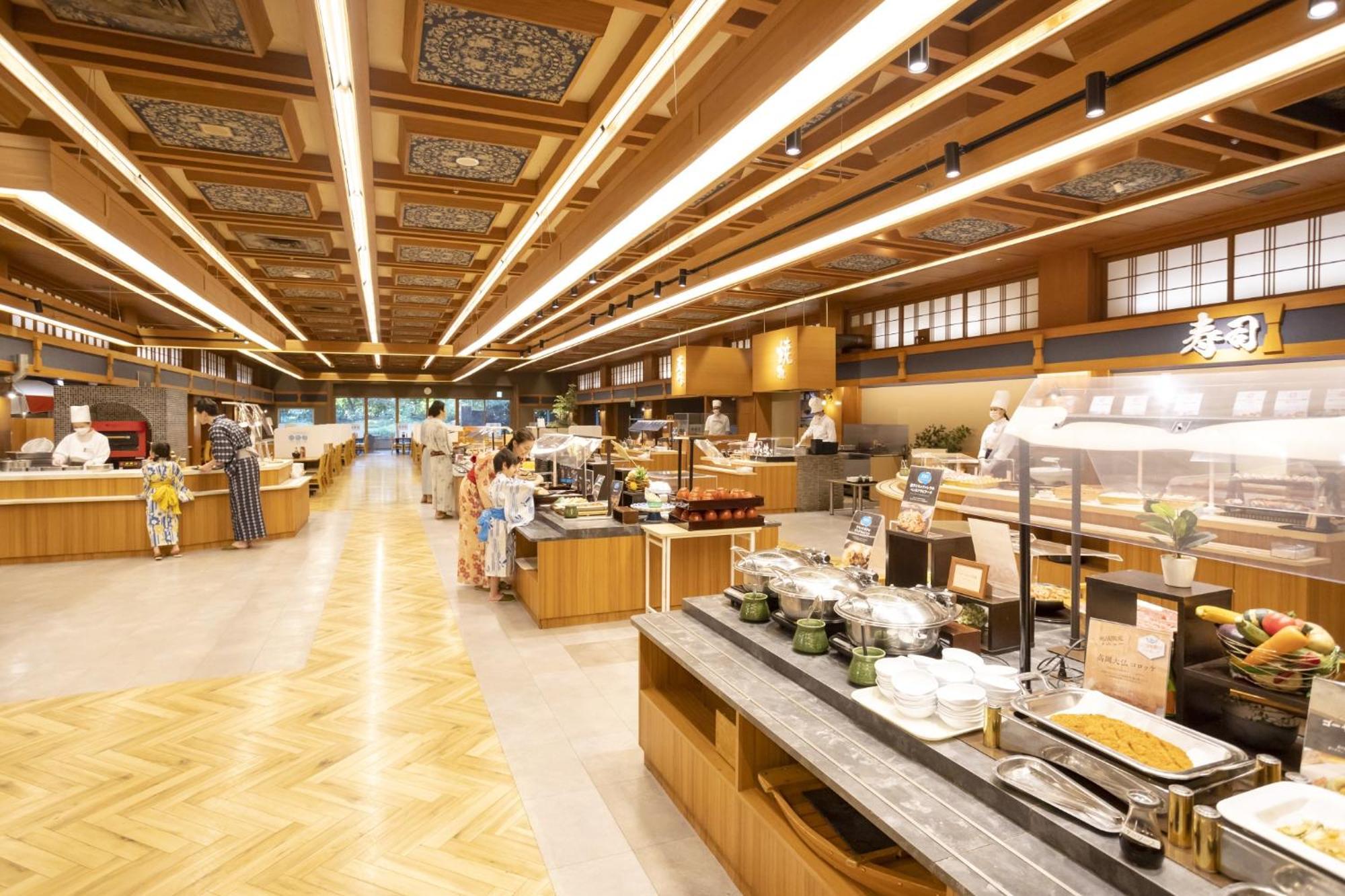 Ooedo Onsen Monogatari Unazuki Grand Hotel Kurobe Exterior photo